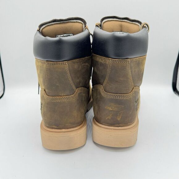 $150 Men's Timberland PRO Sawhorse 6" Composite Safety Toe Dk Brown Size 11.5W - Picture 4 of 9